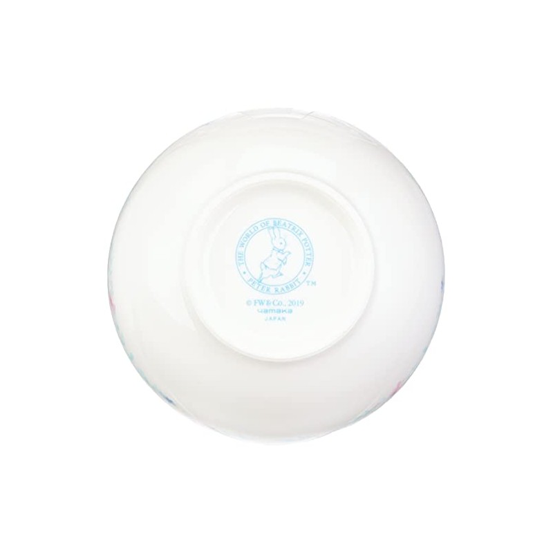 Yamakasyoten PR490-312 Peter Rabbit "Wreath" Rice Bowl