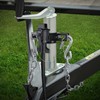 MICTUNING Heavy Duty Trailer Towing Organizer Powder Coating, Aluminum Chain