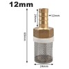 1PC 6-19mm Hose Filter Car Wash Garden Irrigation Filter, Brass