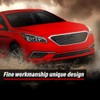 Front Upper Grille, Fit Hyundai Sonata 2015 2016 2017 W/o