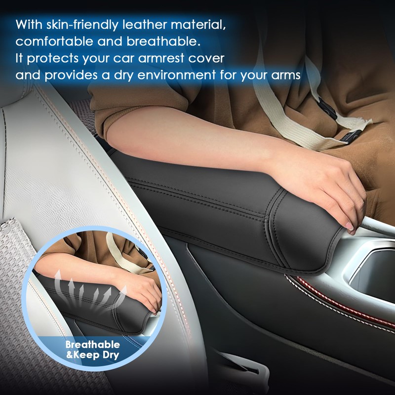 Coleya 2025 Kicks Accessories Center Console Cover for Nissan Kicks