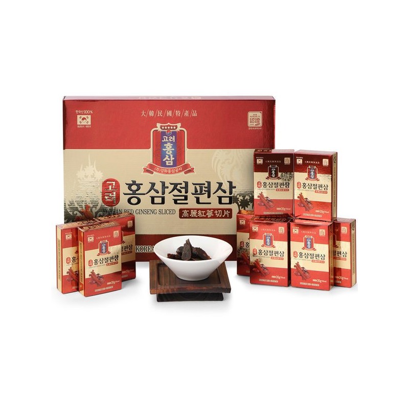 고려 홍삼 절편삼 20gX10갑 S /홍삼절편 Korea Red Ginseng Sliced