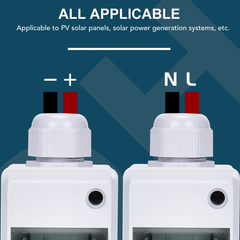 DC 1000V Disconnect Switch IP65 Waterproof Box Miniature Circuit Breaker