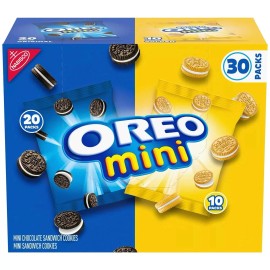OREO Mini Mix Sandwich Cookies Variety Pack (1.5 oz., 30 pk.) Great Price