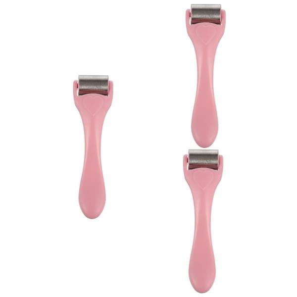 FRCOLOR 3pcs Ice Facial Massage Roller Stick Beauty Care Supply
