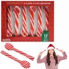 Fruidles Christmas Candy Canes Spoons Suckers, Peppermint Flavor in Box,