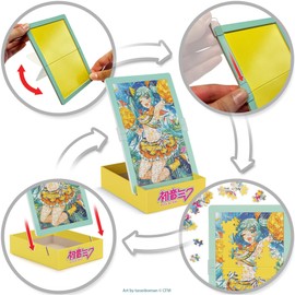 Hatsune Miku Portrait Micro Puzzle – Cheerleeder | 150 Pieces, Compact & Intricate Design | Perfect for Teens, Kidults, & Adult Collectors CV01 Virtual Idol