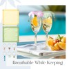 Mumufy 8 Set Wine Glass Covers with Wine Charms, 8
