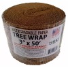 HORT Paper Tree Plant Trunk Wrap Roll, 3" X 50'