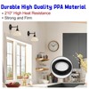 Bonsicoky 2 PCS Lamp Shade Collar Rings - E27 Light
