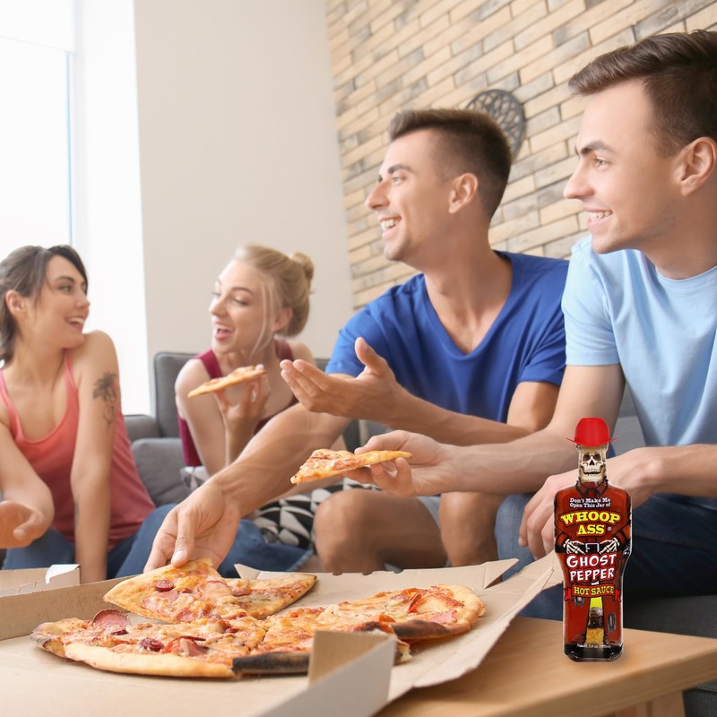 WHOOP ASS Cowboy Premium Ghost Pepper Hot Sauce – Try