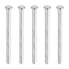 sourcing map 5pcs 4 Inch Door Hinge Pins, Removable Brushed
