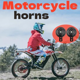 Signal Horn 12 V, 12 V Motorcycle Horn, Universal Horn 12 V, for Motorcycle, Vehicle, Car, Truck, Moped, Scooter, Scooter