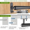 Dolibest 36 Inch Wall Mount Metal Handrail, Staircase Step Handrail,