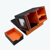 CRAFT CROWN Projection Window Deck Case Large/PU Leather Deck Box