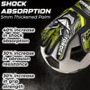 GRIPKNOX Goalie Gloves for Boys (Fluroscent Yellow, 6)