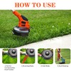Nuyoah Replacement Blade Grass Trimmer Blade Pack of 120 for