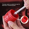 Deburring Tool for Copper Pipe, Universal Pipe Reamer 3-38mm, Internal/External