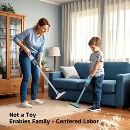 TROURAY Handheld Vacuum Cleaner,Ultra-Lightweight Mini Portable Vacuums for Home, 6 in 1 Stick Vac Cleaners for Car,Pet Hair(Green Cordless)