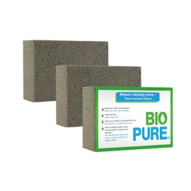 BIOPURE Piedra pomez para Limpiar el baño y Parrilla - Grill Brick
