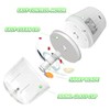 Luniquz Mini Electric Garlic Chopper 300ML GLASS Food Processor Cordless