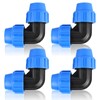 Tadpolez PE pipe screw connection angle 90°, PE pipe 25