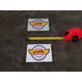 PROFILE OLD SCHOOL BMX 80s PROFILE HEAD TUBE CHROME STICKER DECAL VINTAGE RARE