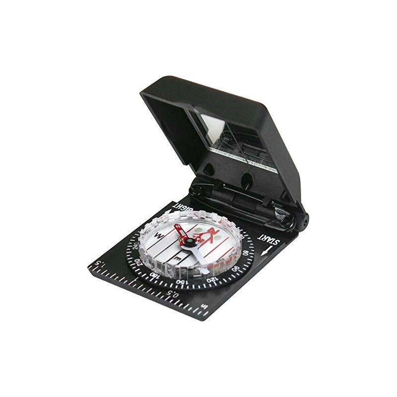 Mini Compass, Black, One Size