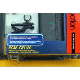 Sony ECM-CR120 Omnidirectional Clip-On Business Microphone with Noise-Reduction