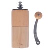 Manual Coffee Grinder Adjustable Coarseness Quiet Portable Wooden Hand Crank