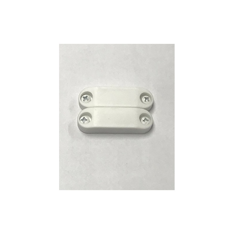 (H&H) White High Strength Magnetic Baggage Door Catch Holder Cabinet