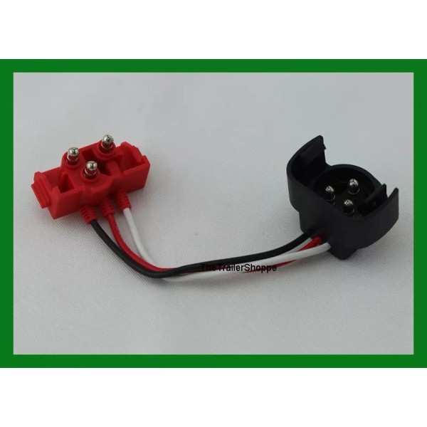 Maxxima 3-Pin Male Grote Adapter Harness Light Plug Pigtail