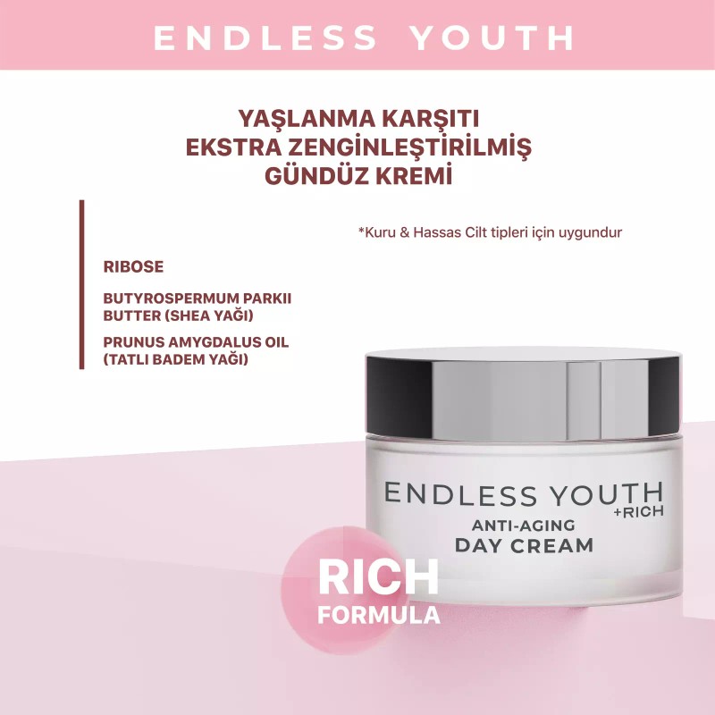 sheida Endless Youth Anti-Aging Extra Rich Day Cream 50ml