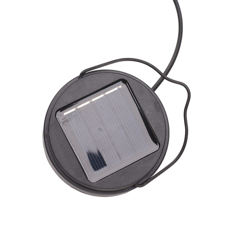 5.9in Solar Lantern Garden Garden LED Solar Hanging Lights Round