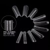 KLZ Tips Molde Dual System Coffin Curva C Xxl Polygel