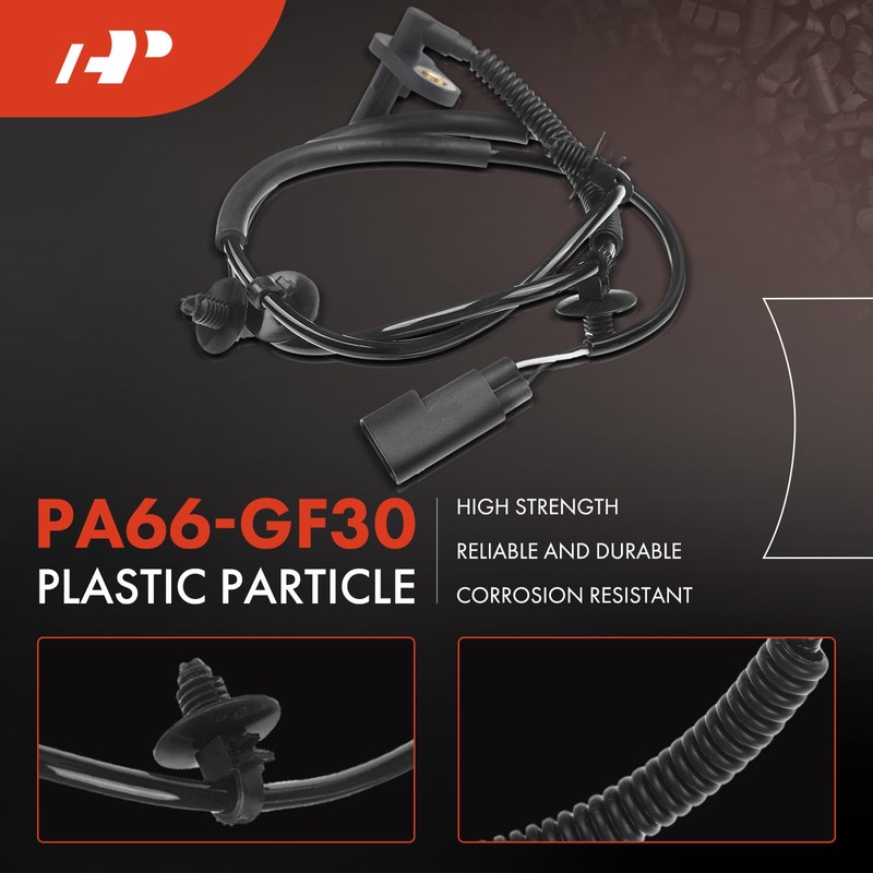 A-Premium Sensor de velocidad de rueda ABS compatible con Jaguar