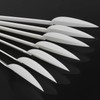 160 Pcs Stiletto Nail Swatch Sticks Practice Nail Sample Sticks