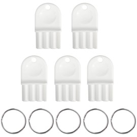 Alamic Paper Towel Dispenser Key Toilet Paper Dispenser Key Universal - 5 Pack