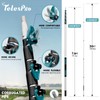 TelesPro 30 Foot High-Reach Duster Kit with 6-24FT Extendable Pole
