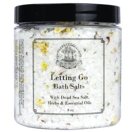 Letting Go Herbal Bath Salts 8 oz | Releasing The Past and Moving Forward | Hoodoo Magick Wicca Pagan Rituals
