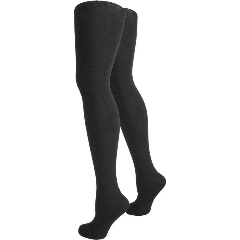 Normani 2 x Super Soft Women's Thermal Tights, black, 52/54