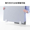 eSupply Partition Stand, 2 Pack, Partition Divider Stand, Desk, Tabletop,