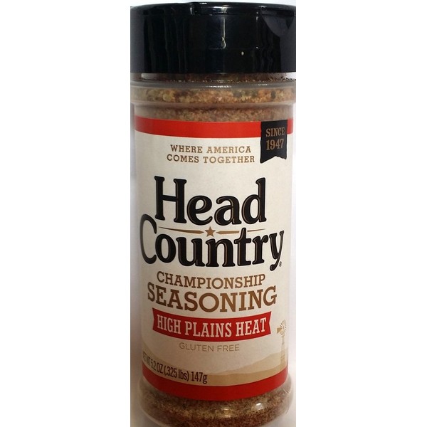 Head Country Championship Seasoning, High Plains Heat 5.2 Oz (Pack of 3)