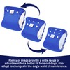 CuteBone Reusable Male Dog Diapers with Snaps Washable Doggie Belly