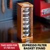 58mm Espresso Filter Basket Stand Compatible with Portafilter Filter Basket