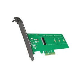 Icy Box IB-PCI208 Internal PCI Card 1x M.2 PCIe (NVMe) SSD (2242, 2260, 2280) to 1x PCI Express (x4) slot up to 39 Gbps, Full Profile Bracket