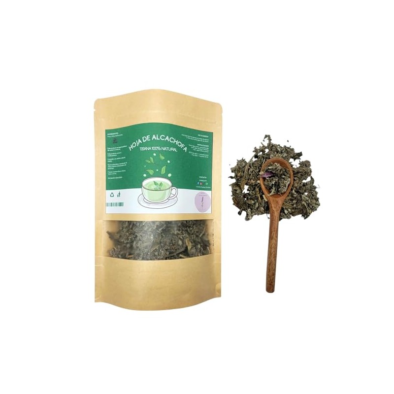 Té Hoja de Alcachofa, Té Herbal Infusion, Tisana Artesanal 100%