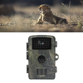 Time Trail Camera Scouting Hunting Game Camera with 38 LEDs for Outdoor Wildlife Monitoring Home Security 1080P IP66