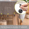 stablerice 6 Pcs Heavy Tablecloth Weights,Marble Curtain Weights with Heavy