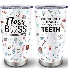 Gtdodcsd Dental Assistant Gifts for Women, Dental Assistant Appreciation Gift Tumbler 20Oz, Dental Assistant Week Gifts, Dental Gifts for Coworkers, Dental Hygienist Gift